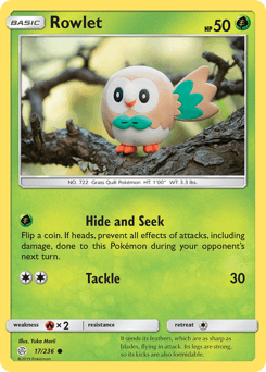 Rowlet Cosmic Eclipse #17