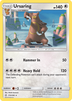 Ursaring Cosmic Eclipse #172