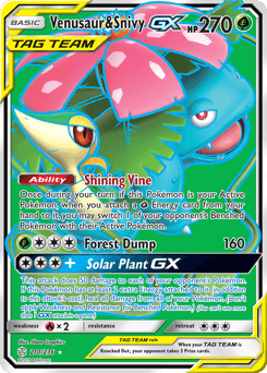 Venusaur & Snivy-GX Cosmic Eclipse #210
