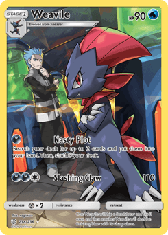 Weavile Cosmic Eclipse #238