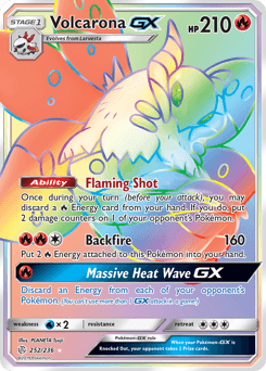 Volcarona-GX Cosmic Eclipse #252
