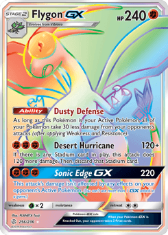 Flygon-GX Cosmic Eclipse #256