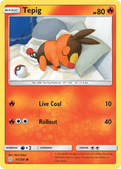 Tepig Cosmic Eclipse #31