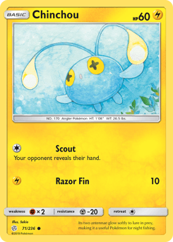 Chinchou Cosmic Eclipse #71