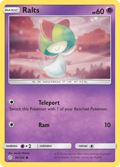 Ralts Cosmic Eclipse #80