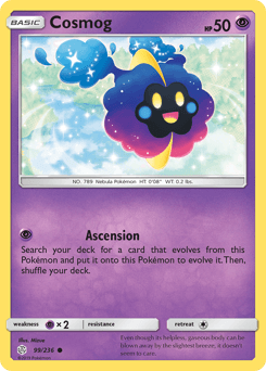 Cosmog Cosmic Eclipse #99