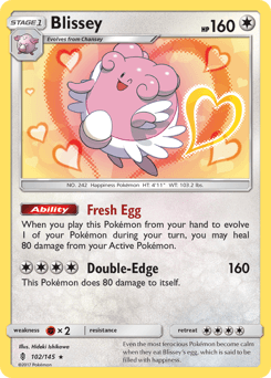 Blissey Guardians Rising #102
