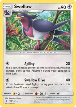 Swellow Guardians Rising #104