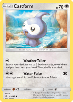 Castform Guardians Rising #105