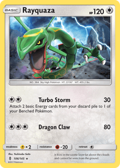 Rayquaza Guardians Rising #106