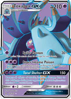 Toxapex-GX Guardians Rising #136