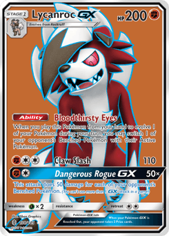 Lycanroc-GX Guardians Rising #138
