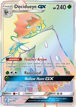 Decidueye-GX Guardians Rising #146