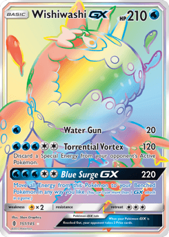 Wishiwashi-GX Guardians Rising #151