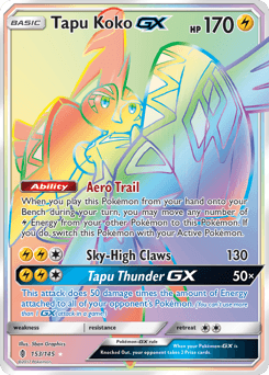 Tapu Koko-GX Guardians Rising #153