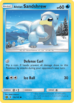 Alolan Sandshrew Guardians Rising #19a