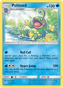 Politoed Guardians Rising #25