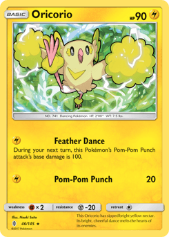 Oricorio Guardians Rising #46