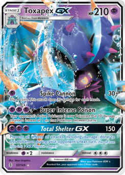Toxapex-GX Guardians Rising #57