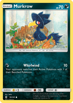Murkrow Guardians Rising #78