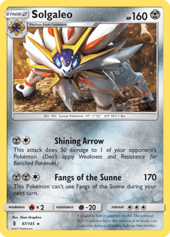 Solgaleo Guardians Rising #87
