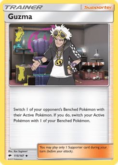Guzma Burning Shadows #115