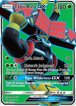 Tapu Bulu-GX Burning Shadows #130