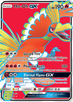 Ho-Oh-GX Burning Shadows #131