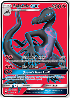Salazzle-GX Burning Shadows #132