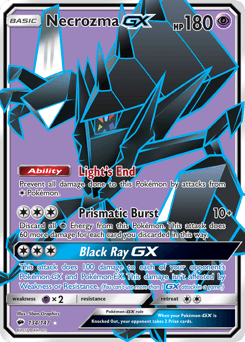 Necrozma-GX Burning Shadows #134