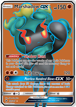 Marshadow-GX Burning Shadows #137