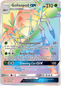 Golisopod-GX Burning Shadows #148