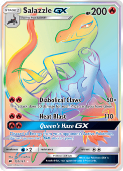 Salazzle-GX Burning Shadows #151
