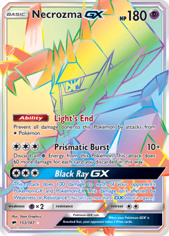 Necrozma-GX Burning Shadows #153