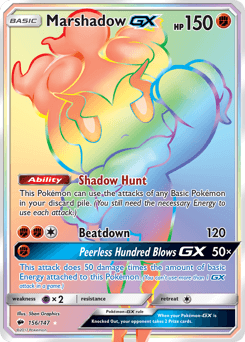 Marshadow-GX Burning Shadows #156