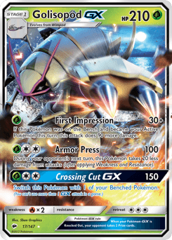 Golisopod-GX Burning Shadows #17