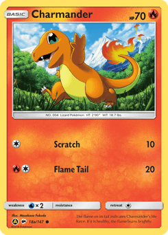 Charmander Burning Shadows #18a