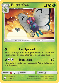 Butterfree Burning Shadows #3