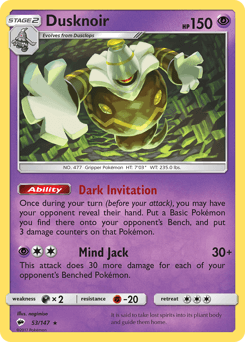 Dusknoir Burning Shadows #53