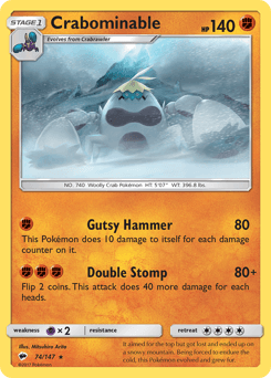 Crabominable Burning Shadows #74