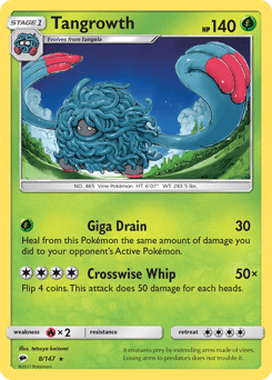 Tangrowth Burning Shadows #8