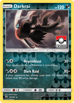 Darkrai Burning Shadows #87