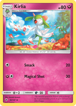 Kirlia Burning Shadows #92