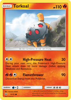 Torkoal Shining Legends #11
