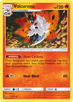 Volcarona Shining Legends #13