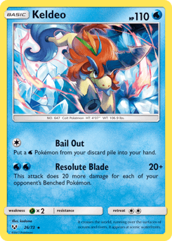 Keldeo Shining Legends #26