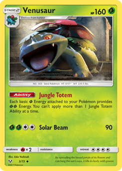 Venusaur Shining Legends #3