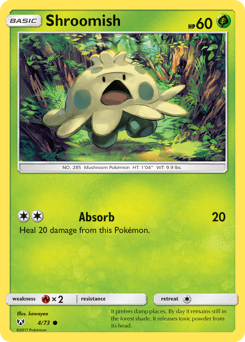 Shroomish Shining Legends #4