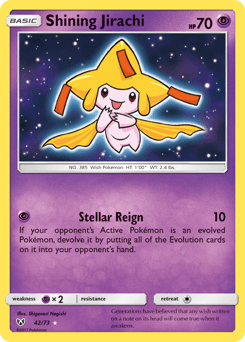 Shining Jirachi Shining Legends #42