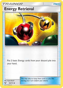 Energy Retrieval Shining Legends #59